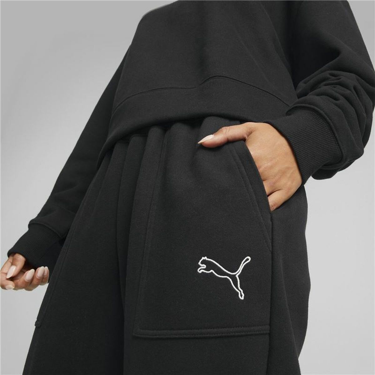 Tracksuit Puma Loungewear Black