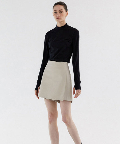 Anell Golf Slim Air Turtleneck - Black