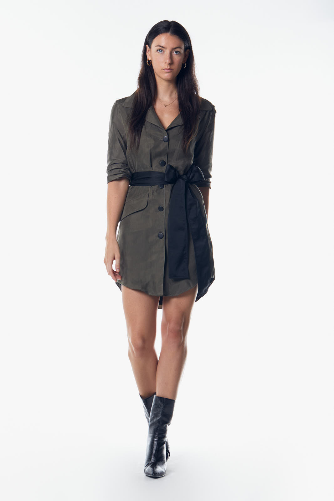Montana Green Blazer Dress