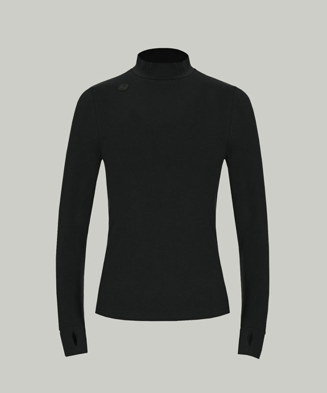 Anell Golf  Slim Air Turtleneck - Black