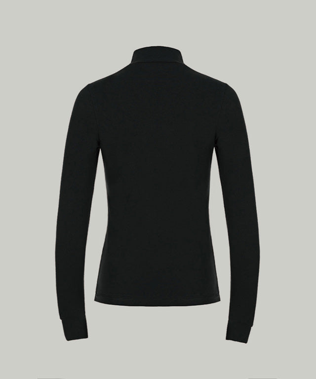 Anell Golf  Slim Air Turtleneck - Black