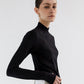 Anell Golf  Slim Air Turtleneck - Black